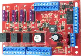 SECO-LARM USA INC PD-4BTQ 4-channel Access Power Controller Board 1224 VAC/VDC 10 Amp