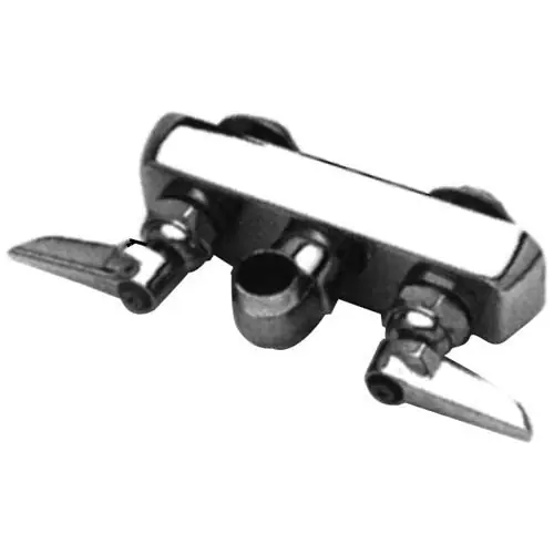 T&S Brass B-1115-LNM 4 in. 2-Handle Wall-Mount Workboard Faucet, Chrome