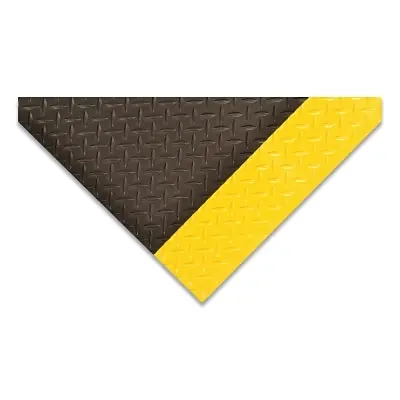 NoTrax 831R0375BY Insulated Diamond Plate Switchboard Matting 1/4 in x 3 ft x 75 ft