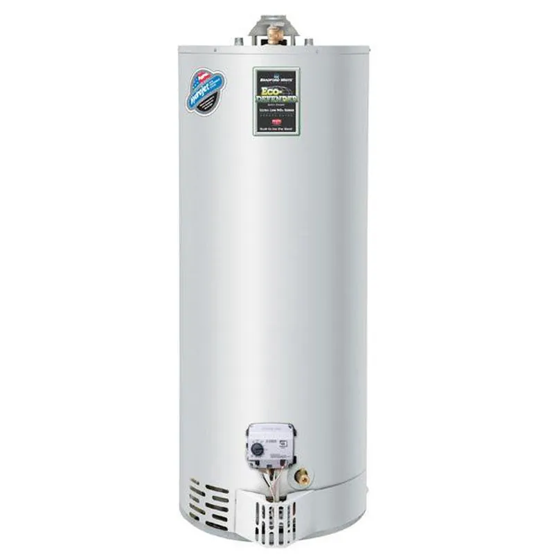 Bradford White URG250L6N FVIR Eco-Defender Safety System 48 Gal 40 MBH Natural Gas Water Heater
