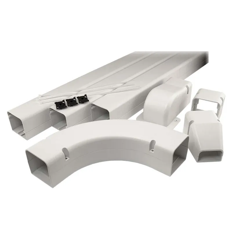 Diversitech 230-IKC3 SpeediChannel 48-22/25 x 3 in. Line Set Cover System Plastic in Natural
