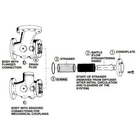 Bell & Gossett A91562 - Steel Baffle for Suction Diffusers
