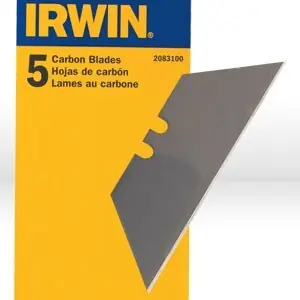 Irwin IR2083100 Utility Knife Blades Carbon Blades Pack of Five