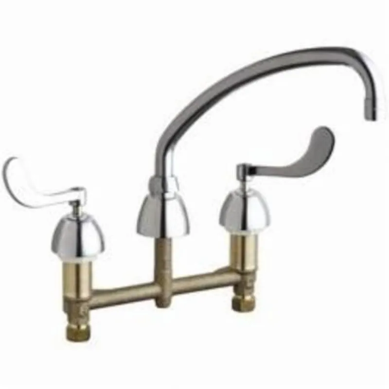 Chicago Faucets 201-AE35-317ABCP Concealed Kitchen Sink Faucet 1.5 GPM