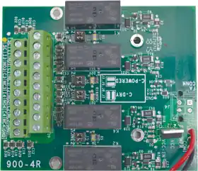 LOCKNETICS RDB4 4 OUT RELAY DIST BOARD ONLY