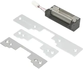 SECO-LARM SD-996C-NUQ Door Electric Strike, Universal, 2000 Lb Jaw, 12/24 VDC, With Faceplate