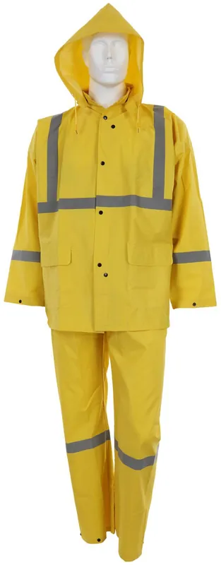 MCR Safety 2403RL Luminator 2403R 3-Piece Rainwear Suit Large Yellow Replacement MPN