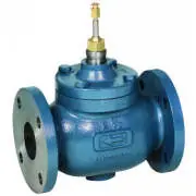NOR'EAST CONTROLS V5011B1070 6 Flanged Two Way Globe Valve 360 Cv Water or Glycol