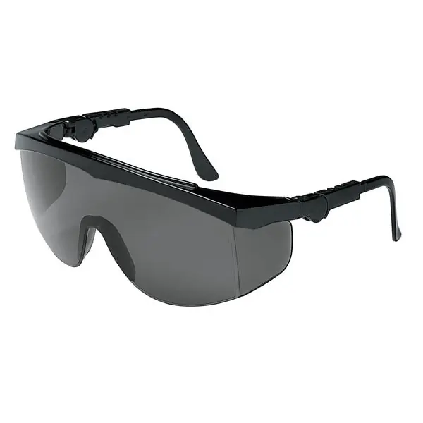 MCR Safety TK112 Safety Glasses, Universal Size, Gray Lens