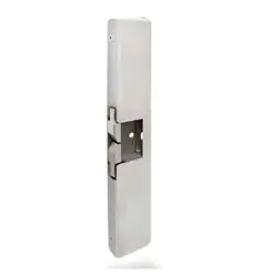 HES 9400-630-LBSM Electric Strike, Slim-Line, 1-3/4 Width x 1/2 Depth x 9 Height, Satin Stainless Steel, Latchbolt Strike Monitor