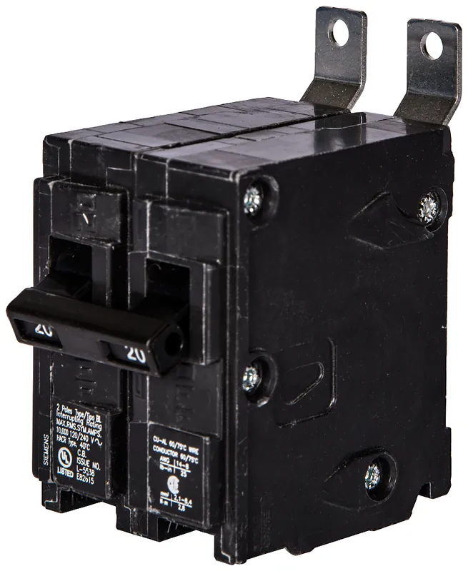 Siemens B230HH 2-Pole 30 Amp 120/240 VAC 65 kA Bolt-On Molded Case Circuit Breaker
