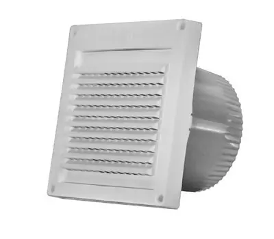 Builder's Best 110901 6 Plastic Mini Louver