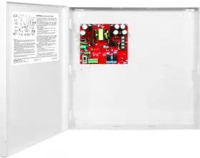 SECO-LARM USA INC EAP-5D1Q PS 12 / 24 VDC 1 SALIDA, 5A@12VDC (2.5A@24VDC) GABINETE DE ACERO