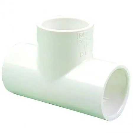 NIBCO L104800 401-289 21/2X21/2X1 SXSXS RED TEE PVC 40