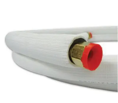 JMF COMPANY LSMS14383825 1/4 x 3/8 in. Copper Lineset with Flare Nut, 25 ft.
