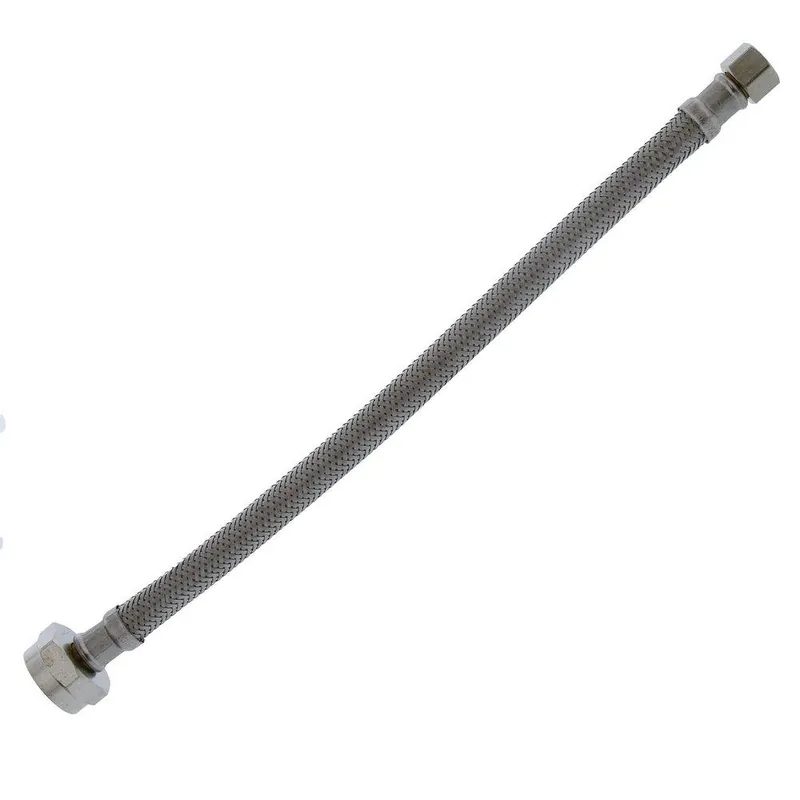 Jones Stephens S04255 3/8 x 7/8 x 12 in. Braided Stainless Closet and Toilet Connector