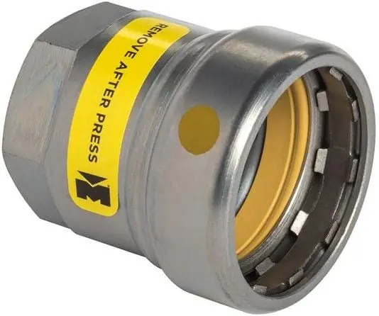 Mueller CP01284G Carbon Steel Adapter Female Reducing P X FPT 1-1/2 X 1-1/4