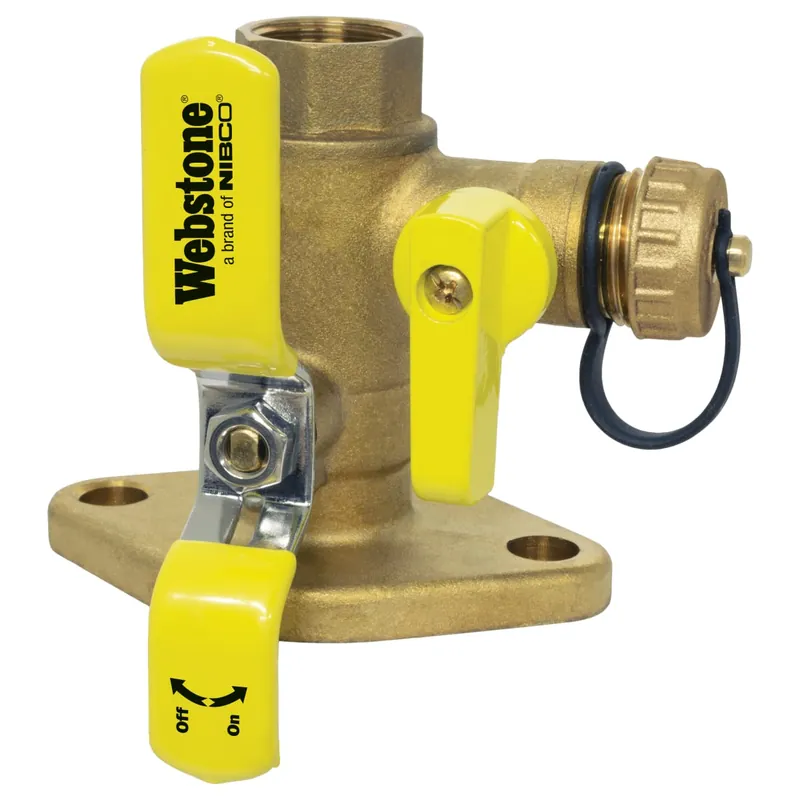 Webstone H-40416HV 1-1/2 FIP x Flange Non-Potable Isolator w/ Drain