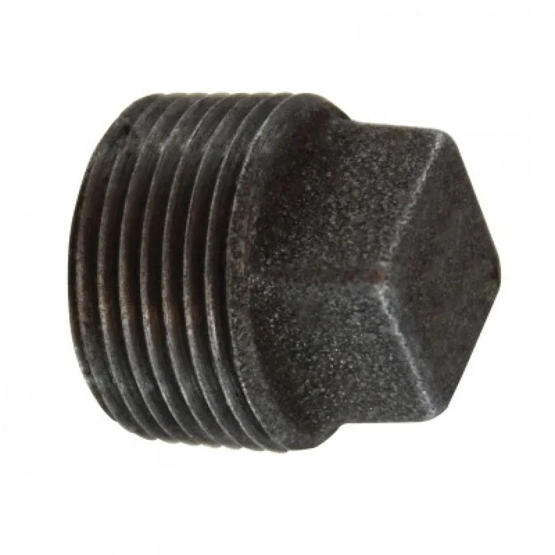 Midland Metal MFG 65650 1/8 Blk Mall Plug