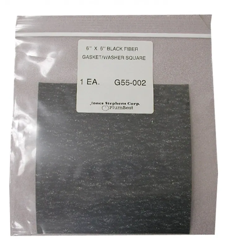 Jones Stephens G55001 6 Square Red Rubber Sheet