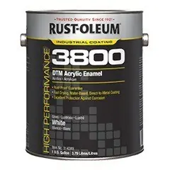 Rust-Oleum 314409 Coating 3800 1 gal Safety Yellow Acrylic Enamel