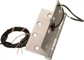 Command Access ETH4WH4540 626 CH-BB79 Ball Bearing Electrified Hinge, Steel Base, Satin Chrome