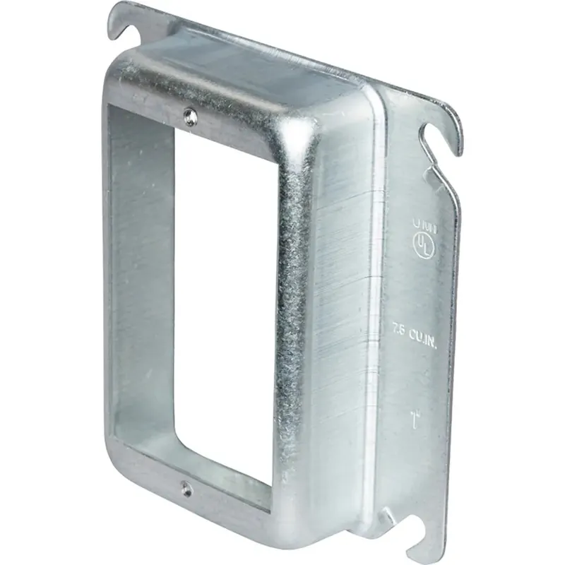 Centaur CM-41125 4 Square 1 Gang Device Ring
