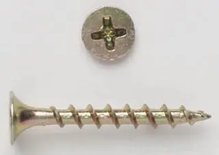 Peco Fasteners, Inc. 158DSYZJ 6 X 1-5/8 Bugle Phillips Drywall Yellow Z 100