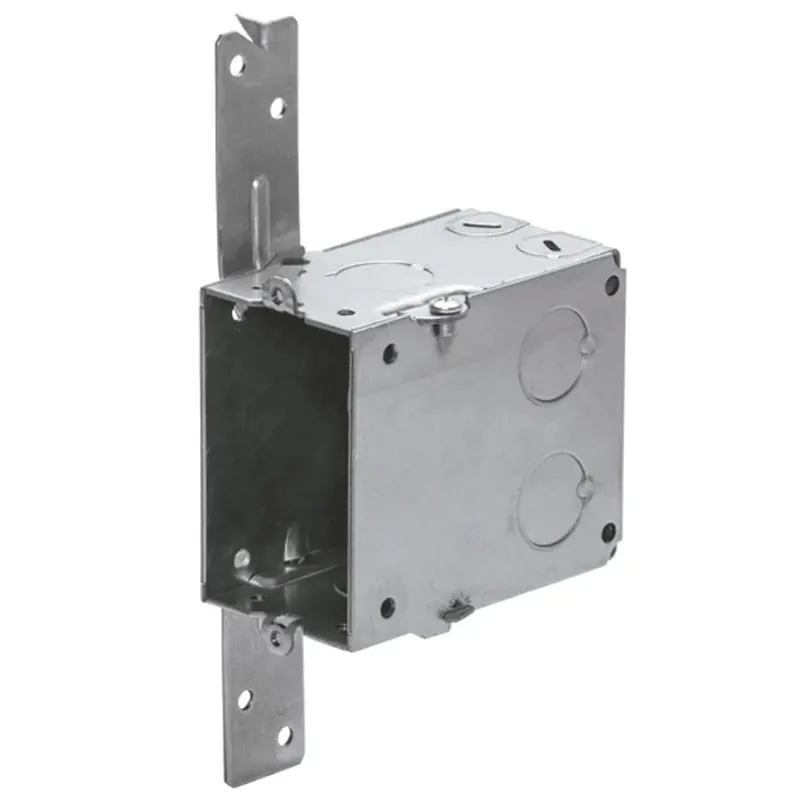 Centaur CM-GDB-1-NM-FB 3-1/2 Deep Gangable Box With NM Clamps