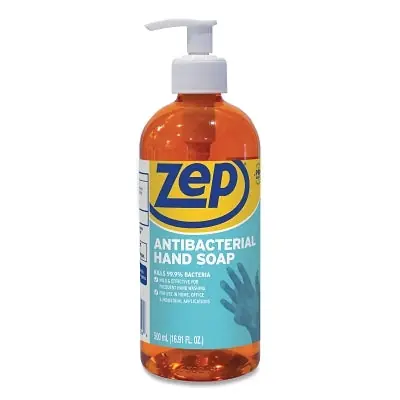 Zep R46101 Antibacterial Hand Soap 16.9 fl oz Pump Bottle