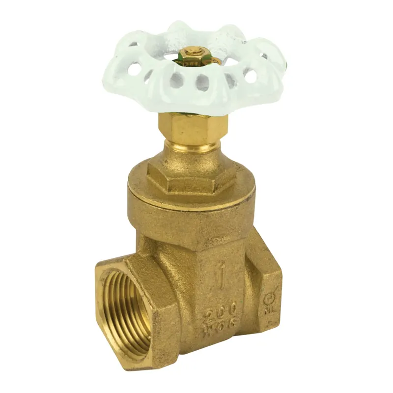Jomar 103-354G Lead Free Bronze Threaded Connection 200 WOG Rising Stem Gate Valve