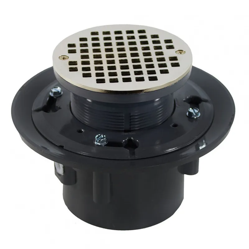 Jones Stephens D49143 3 X 4 PVC Drain W/6 NB Str (8-1/2)