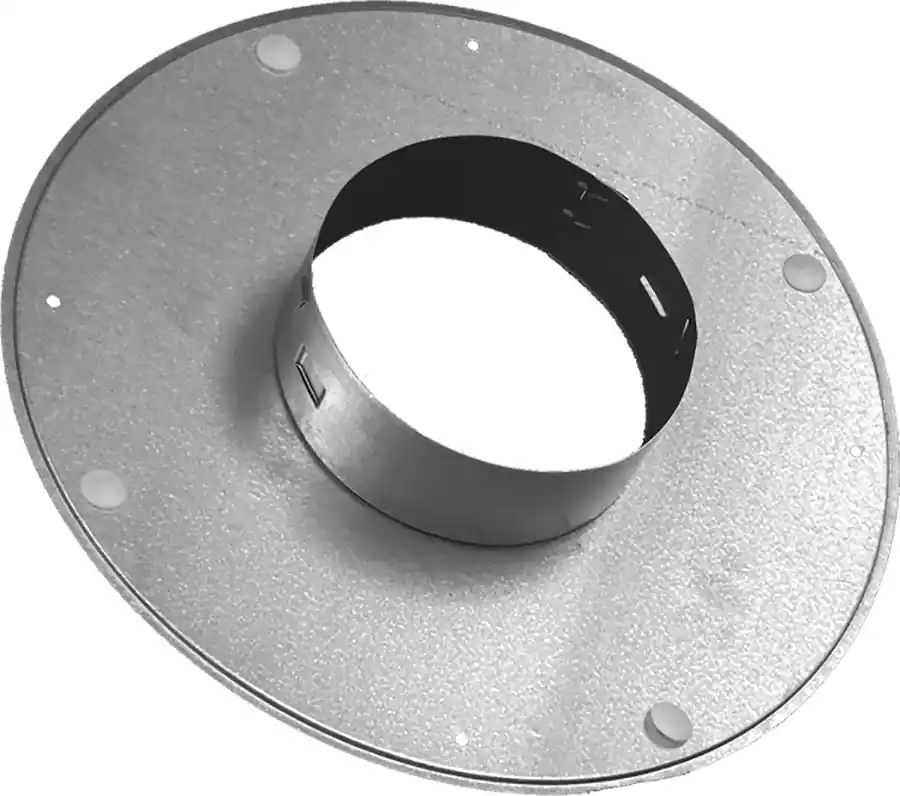 Continental Industries 5406 Collar, 6 Dia w/ Mushroom Fastener