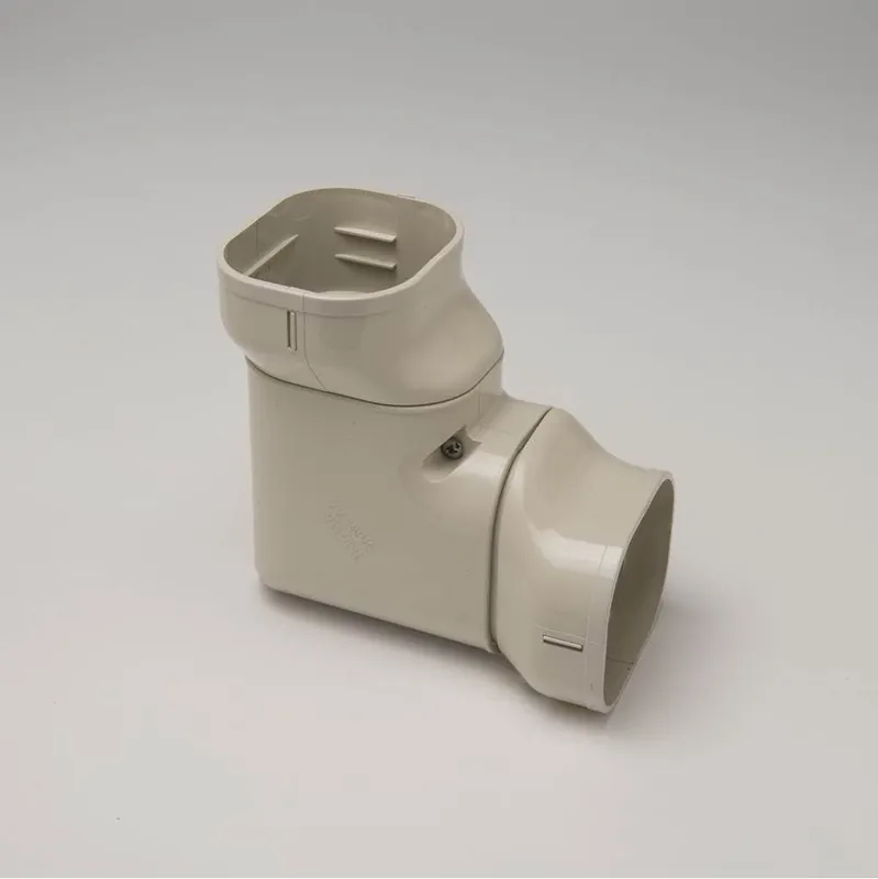 Rectorseal 85085 Slimduct 2.75 Twist Ell, Ivory 77