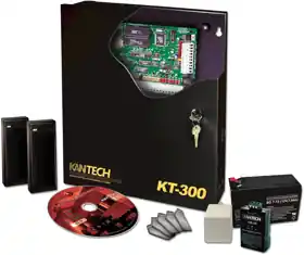 Kantech SK-SE302 Starter Kit, includes: EntraPass Special Edition software USB key, KT-300/128K controller (1), P225XSF (2), USB-485 converter (1), TR1640P/UL transformer (1), KT-BATT-12 battery (1), KT-RM1 relay (2) and P40KEY (5). (US Only)