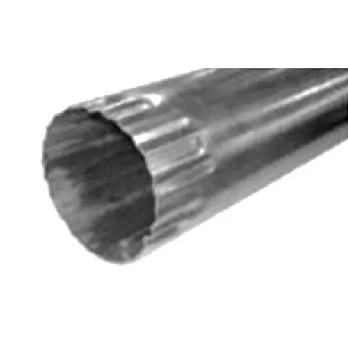 Gray Metal South 6-30-301 6 inch x 60 inch Galvanized Snap-Lock Furnace Pipe 30 ga