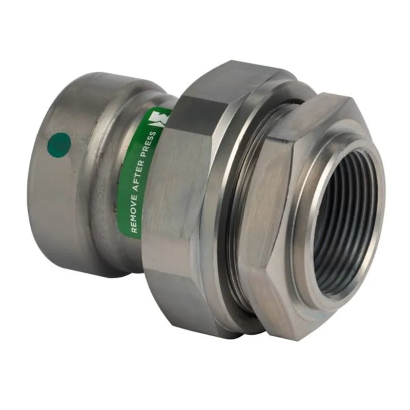 Mueller Streamline CP11422 1/2 Carbon Steel Press Fittings - Mechanical - Union PxF P x FPT