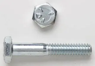 Peco 38X1HBG5USSZ 3/8-16 X 1 Hex Bolt Grade-5 Zinc 100