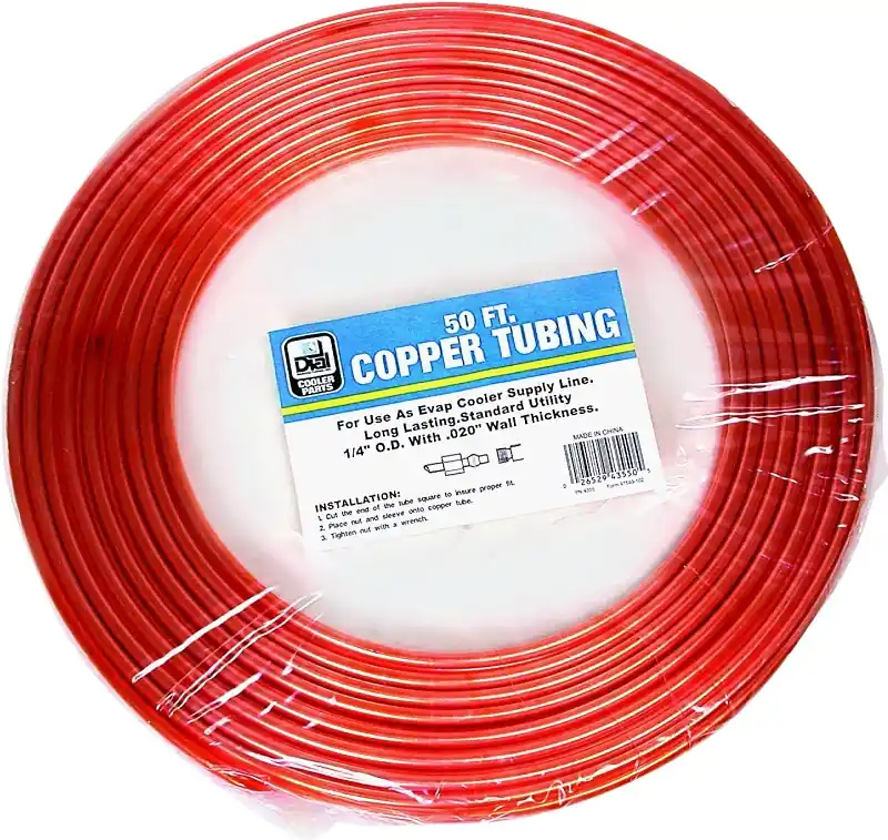 DIAL 4355 1/4 O.D. 50 Ft. Copper Tube