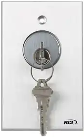 Rutherford Controls 960-DMO-28 Key Switch DPDT Momentary