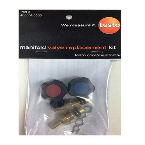 TESTO 4005545500 Manifold Valve Replacement Kit REPLACEMENT 05545570