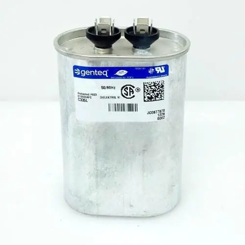 American Standard SFCAP25440 Capcom Oval Run Capacitor 25 uf MFD 440 Volt VAC Replacement SFCAP25440