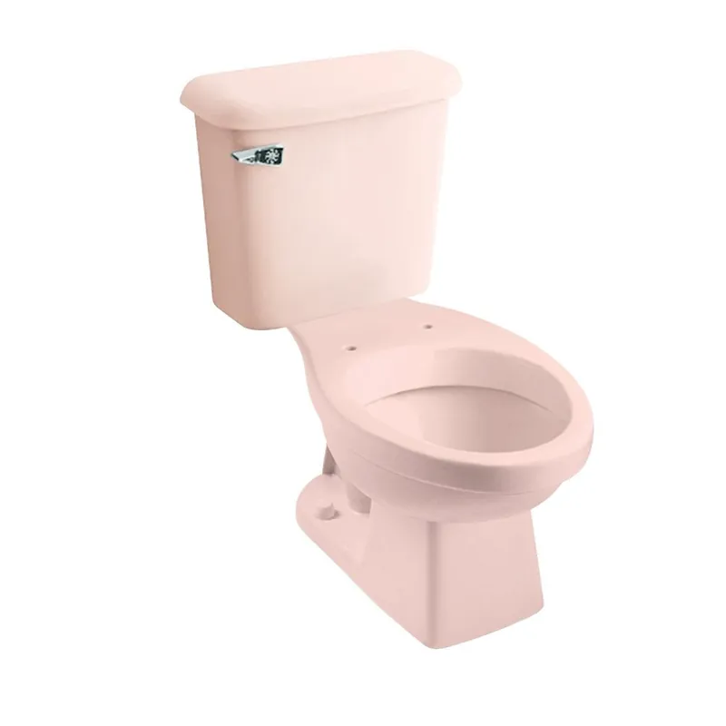 PEERLESS 7660 Hancock Vitreous China Elongated Toilet Kit with 12-in Rough