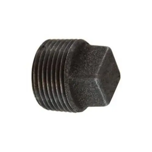 MIDLAND INDUSTRIES 65657 Malleable Iron #150 Fitting Square Head Plug 1-1/2 Male NPT
