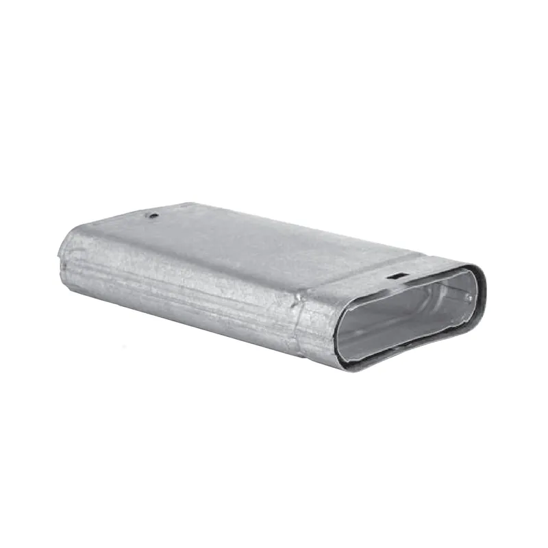 METAL-FAB 4MO12 4 x 12 Oval B-Vent Pipe