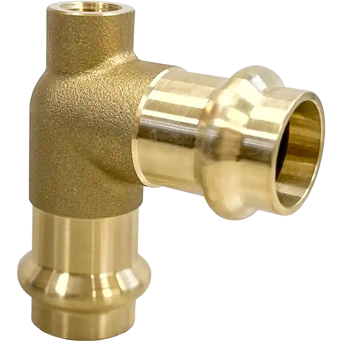 LEGEND VALVE 450-800P NL Press Baseboard Tee 1/2 x 1/8 x 1/2