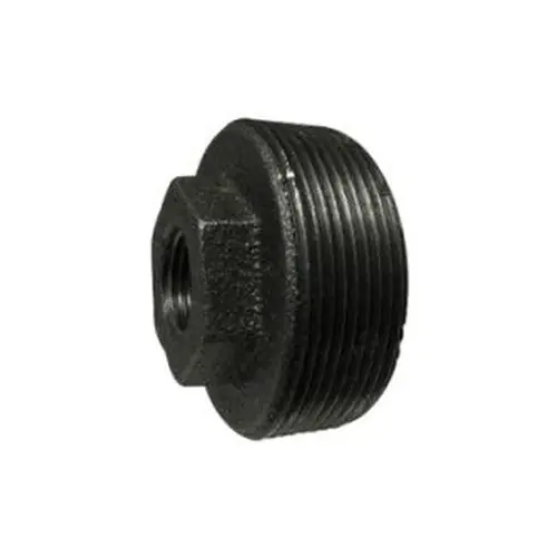 MIDLAND INDUSTRIES 65516 Reducer Hex Bushing 1-1/4 in MPT x 1/2 in FPT