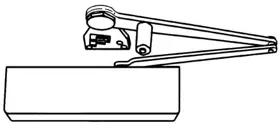 Norton CLP7500-SN-689 Institutional Door Closer Adjustable Spring Sizes 1-6
