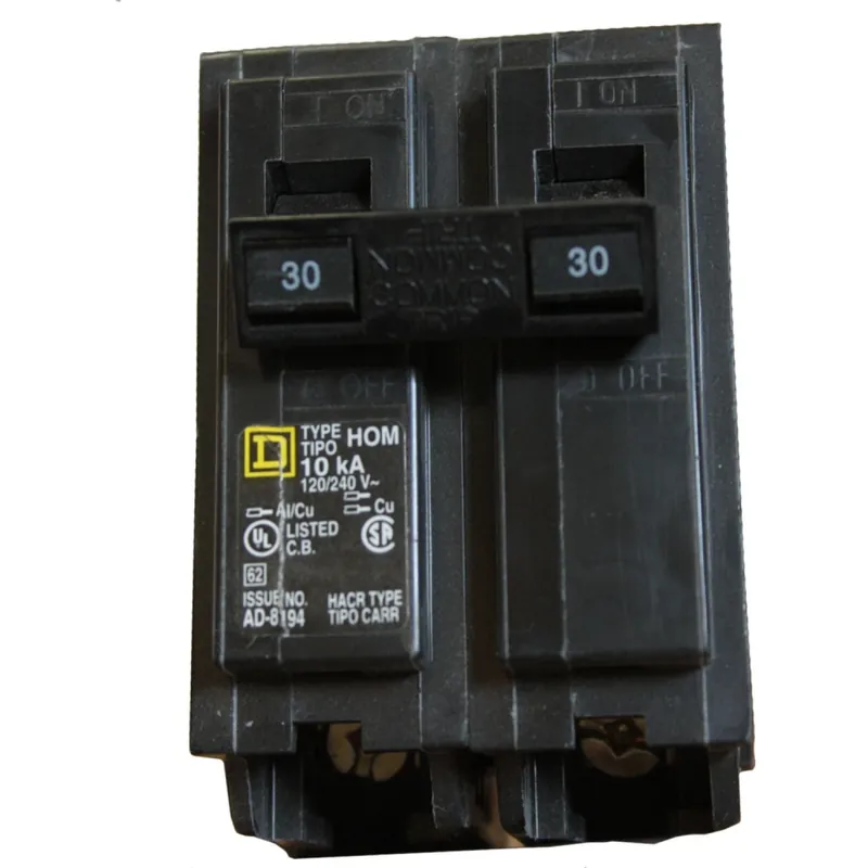 DIVERSITECH 625-GD30H 2-Pole Square D Homeline Circuit Breaker 30A