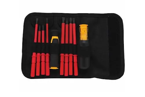 BLACK & DECKER DWHT66417 Screwdriver Set 10 Pieces Vinyl Grip Precision Grip